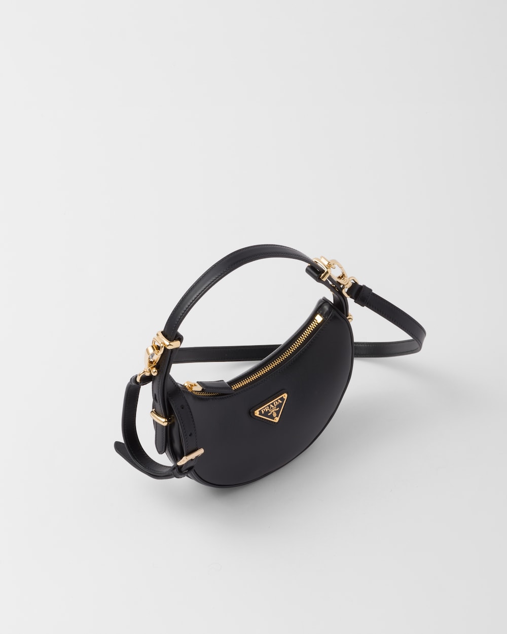 Prada Arqué Leather Mini Shoulder Bag - Image 6